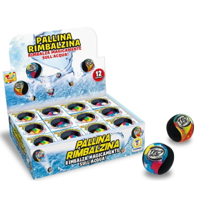 PALLINA RIMBALZINA IN ACQUA