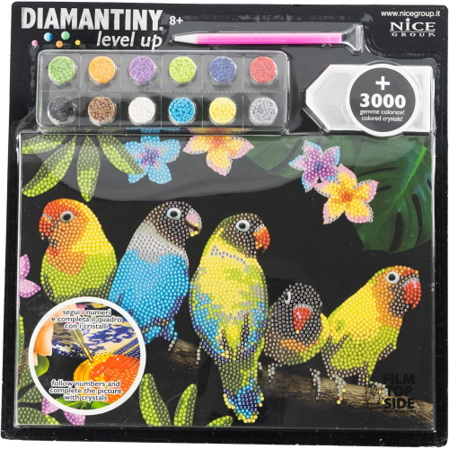 NICE - DIAMANTINY LEVEL UP WILD WHITE LOVEBIRDS