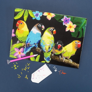 NICE - DIAMANTINY LEVEL UP WILD WHITE LOVEBIRDS