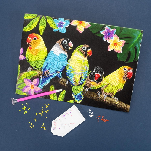 NICE - DIAMANTINY LEVEL UP WILD WHITE LOVEBIRDS