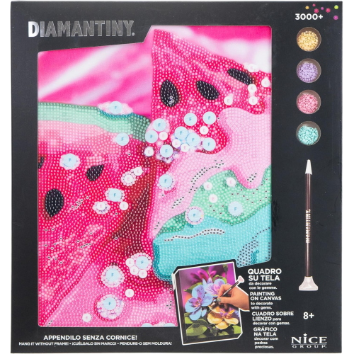 NICE - DIAMANTINY QUADRO WATERMELON