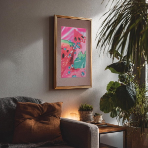NICE - DIAMANTINY QUADRO WATERMELON