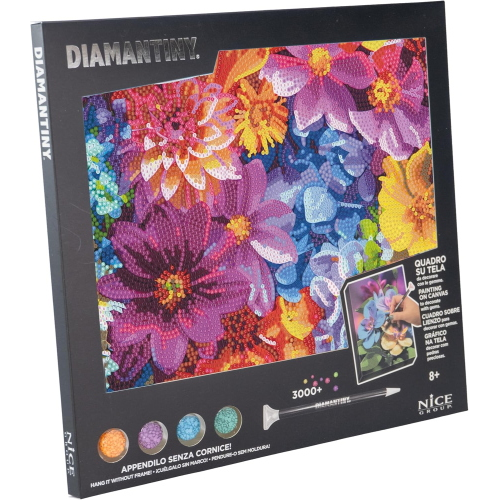 NICE - DIAMANTINY QUADRO FULL COLORS FLOWERS