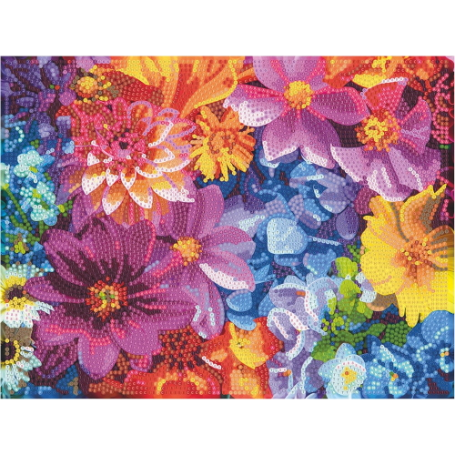 NICE - DIAMANTINY QUADRO FULL COLORS FLOWERS