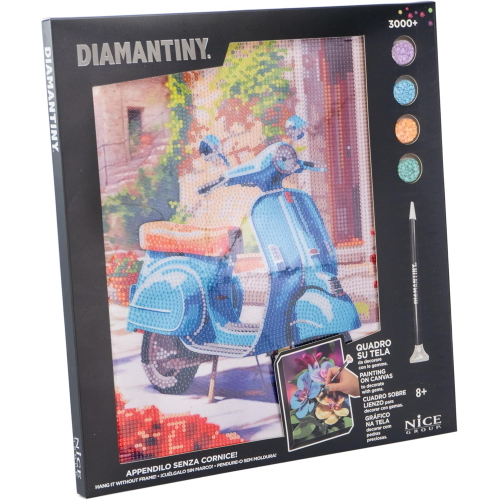 NICE - DIAMANTINY QUADRO RETRO MOTORCYCLE