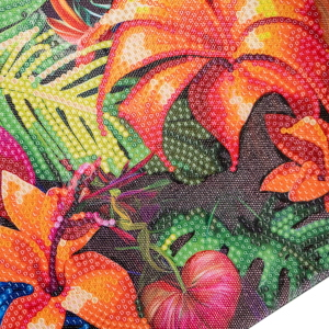 NICE - DIAMANTINY QUADRO TROPICAL FLOWERS