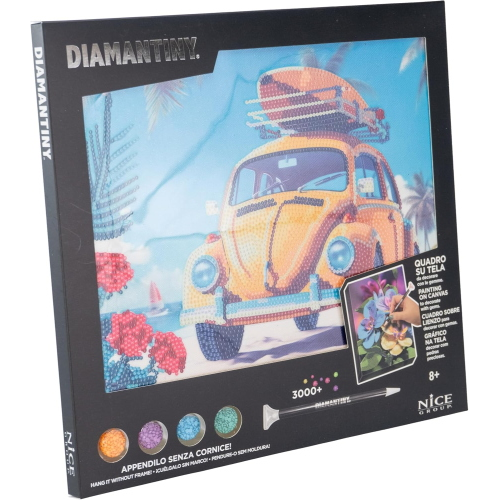 NICE - DIAMANTINY QUADRO TROPICAL FLOWERS