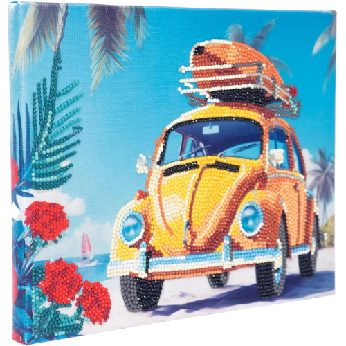 NICE - DIAMANTINY QUADRO TROPICAL FLOWERS