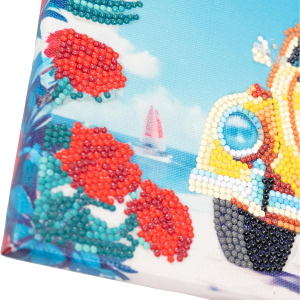NICE - DIAMANTINY QUADRO TROPICAL FLOWERS