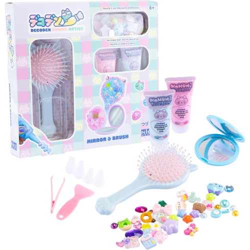 DECODEN MIRROR AND BRUSH