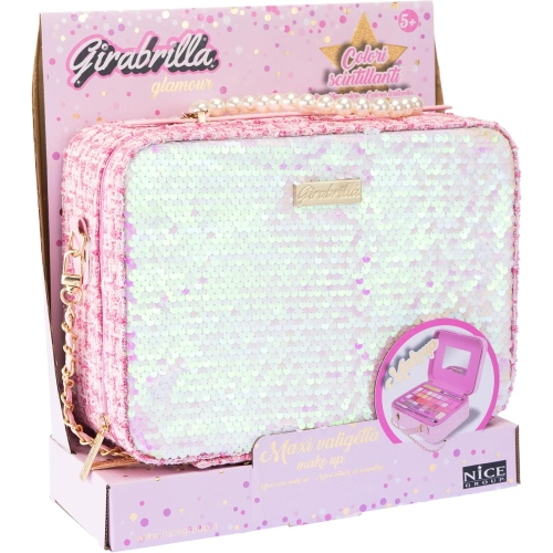 GIRABRILLA - GIRABRILLA - MAXI VALIGETTA MAKE UP WHITE