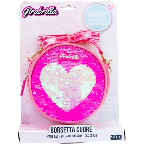 $ GIRABRILLA - BORSETTA CUORE