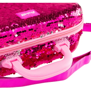 GIRABRILLA - VALIGETTA MAKE UP MAGENTA-SILVER