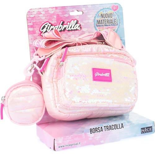 GIRABRILLA - PUFFER BORSA POCHETTE PINK