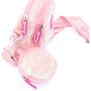GIRABRILLA - PUFFER BORSA POCHETTE PINK