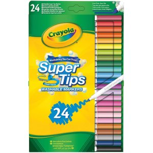 CRAY- PENNARELLI SUPER TIPS 24 PZ LAVABILI