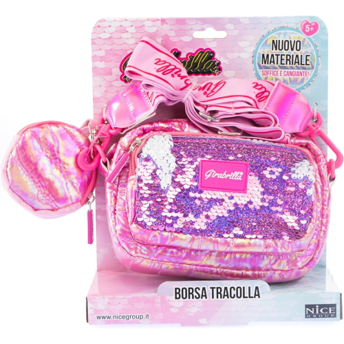 GIRABRILLA - PUFFER BORSA POCHETTE MAGENTA