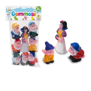 GOMMOLOSI - BIANCANEVE CON 7 NANI