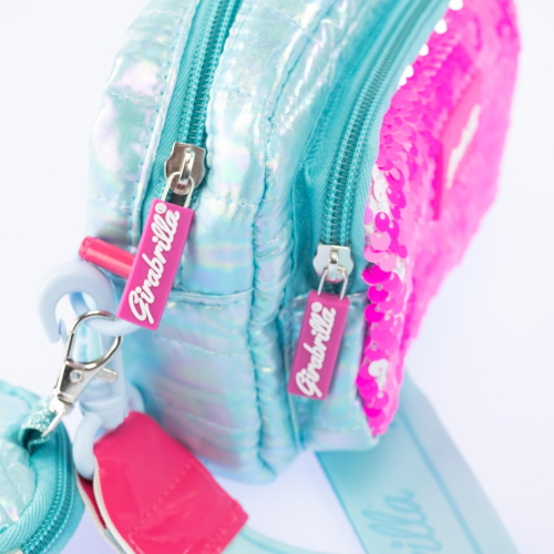 GIRABRILLA - PUFFER BORSA POCHETTE TIFFANY