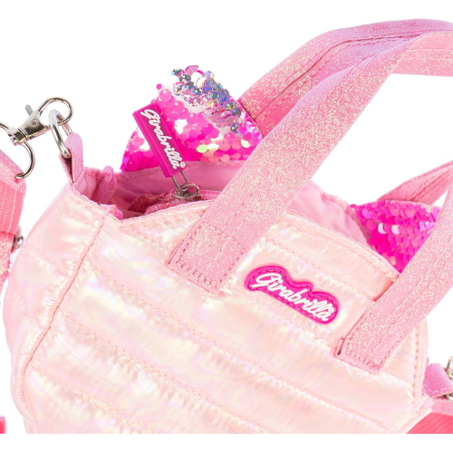 GIRABRILLA - PUFFER PETS BAG PINK