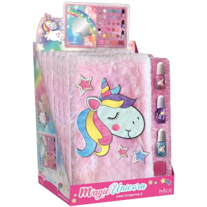 MAGIC UNICORNO MAKE UP BOOK CON SPECCHIERA