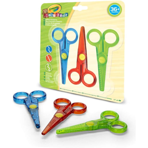 CRAY- FORBICI DI SICUREZZA 3 PZ MINI KIDS