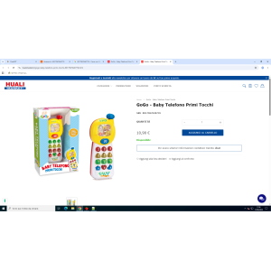 GOGO- BABY TELEFONO PRIMI TOCCHI L&S