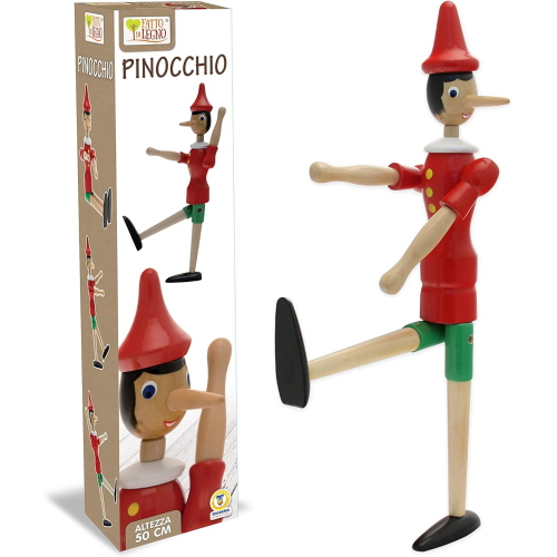 PINOCCHIO LEGNO SNODABILE CM 50