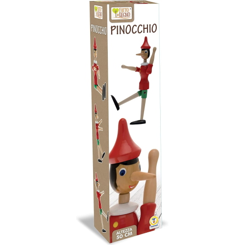 PINOCCHIO LEGNO SNODABILE CM 50