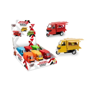 METAL K- MOTOCARRO FRUTTA E GELATI RETROC. 1:43
