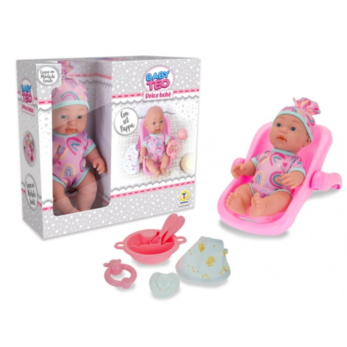 BABY TEO - PLAYSET BAMB. CON OVETTO 25 CM