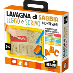 $ HEADU - LAVAGNA DI SABBIA LEGGO E SCRIVO MONTESSORI