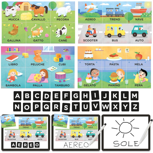 HEADU - LAVAGNETTA MAGNETICA LEGGO E SCRIVO