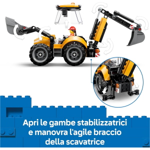 CITY- VEICOLI- SCAVATRICE DA CANTIERE