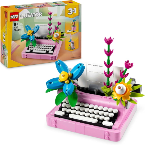 CREATOR- MACCHINA DA SCRIVERE CON FIORI