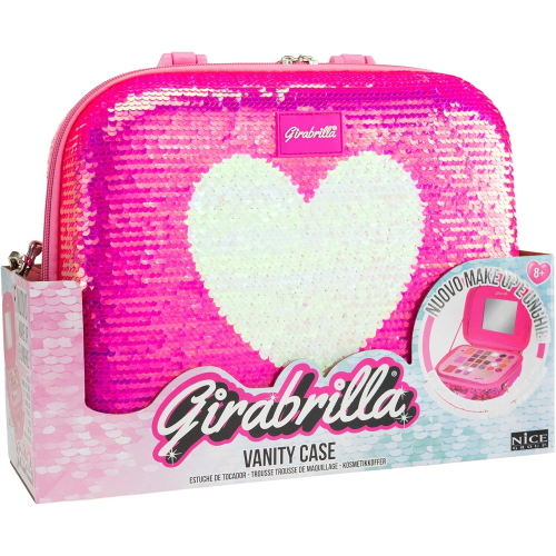 GIRABRILLA - VALIGETTA MAKE UP ROSA CUORE