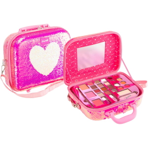 GIRABRILLA - VALIGETTA MAKE UP ROSA CUORE