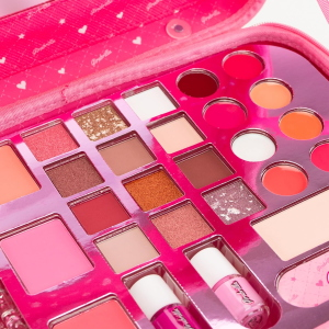 GIRABRILLA - VALIGETTA MAKE UP ROSA CUORE
