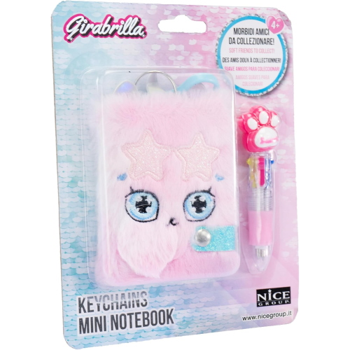 GIRABRILLA - KEYCHAINS MINI NOTEBOOK IN BLS