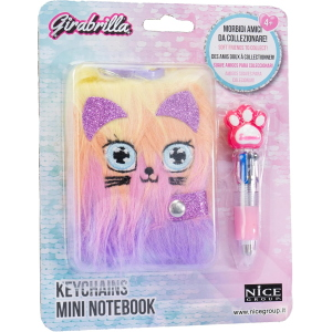 GIRABRILLA - KEYCHAINS MINI NOTEBOOK IN BLS
