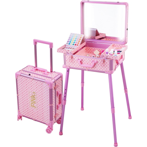 PINK IT- TAVOLO 2IN1 TROLLEY MAKE-UP DESIGNER