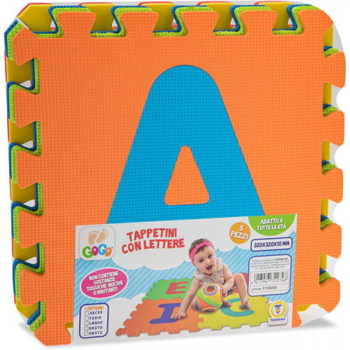 TAPPETO PZL 05 PZ LETTERE