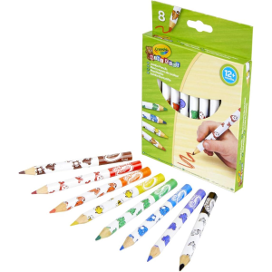 CRAY- MAXI MATITE COLORATE PZ 8 MINI KIDS