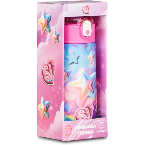 BOTTIGLIA TERMICA 500 ML CON CANNUCCIA SJ GANG GIRL