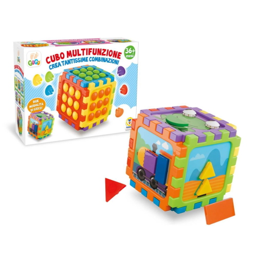 GOGO- CUBO MULTIATTIVITA´ MONTESSORI