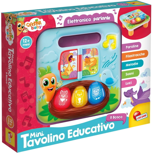 CAROT- MINI TAVOLINO EDUCATIVO IL BOSCO