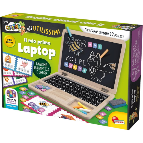 CAROT- PRIMO LAPTOP DI LEGNO