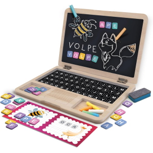 CAROT- PRIMO LAPTOP DI LEGNO