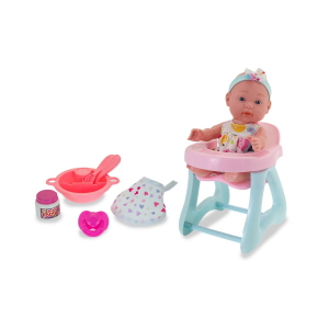 BABY TEO - PLAYSET BAMB. CON SEGGIOLONE 25 CM