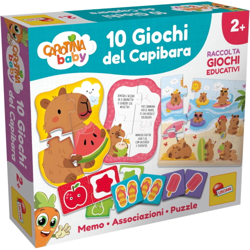 CAROT. BABY- 10GIOCHI DEL CAPIBARA
